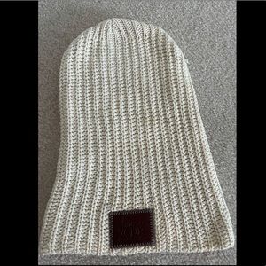 Love Your Melon Beanie. Off white, perfect condition. One size fits all.